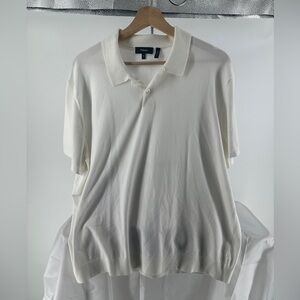 Theory white polo
